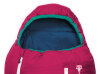 Grüezi Bag Wolle Kids World Traveller Sac de couchage enfant | Raspberry Red