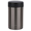 Isosteel Food Container 0.5l titanium gray