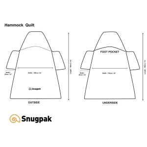 Snugpak Quilt Couverture DHamac
