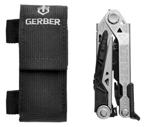 Gerber Center-Drive Multitool | 14 Werkzeuge | Center-Axis Bithalter