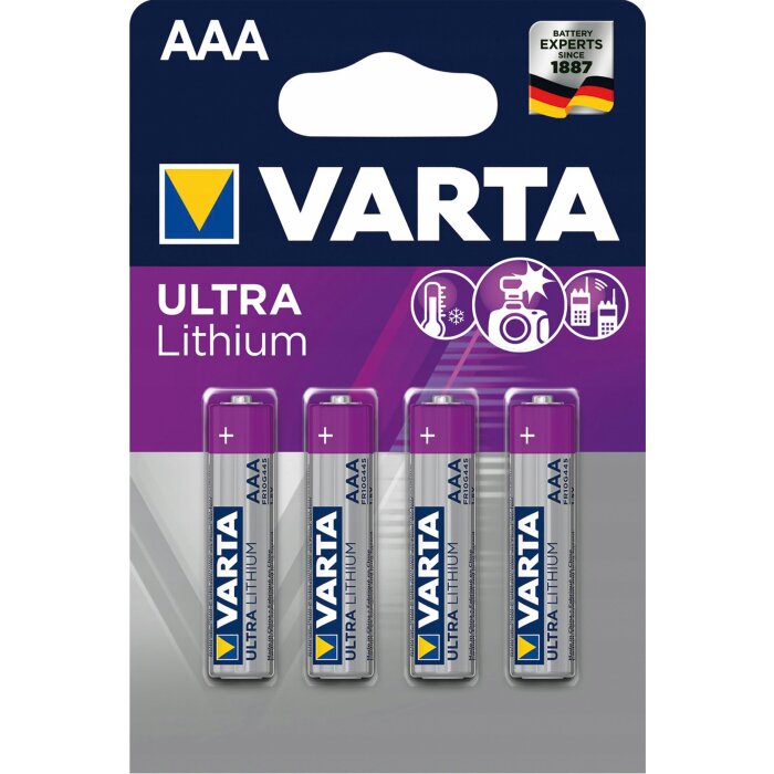 Varta Ultra Lithium AAA in 2-pack