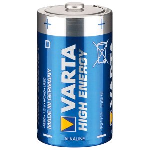 Varta High Energy D in a pack of 4