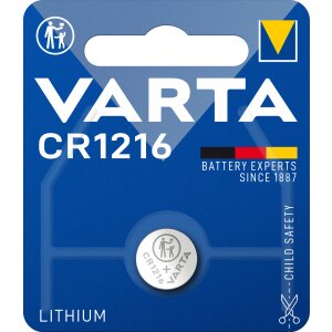 Varta CR1216 Lithium-Knopfzelle