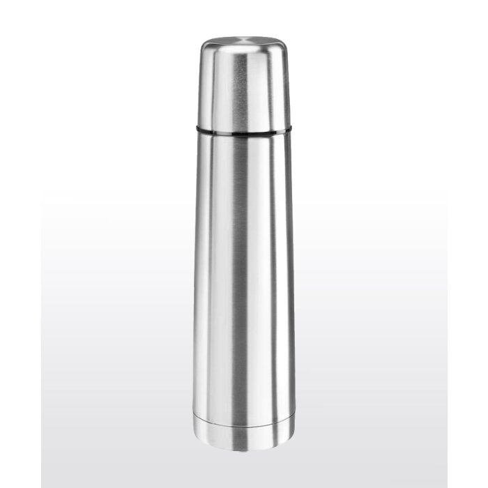 Isosteel vacuum flask Quickstop 0.5l