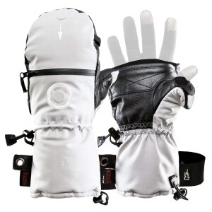 Heat Shell Glove White Size 8