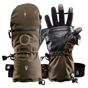 Heat 3 Smart gloves tarmac-green size 10