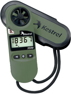 Kestrel 3500NV Taschen-Wettermessgerät | Oliv