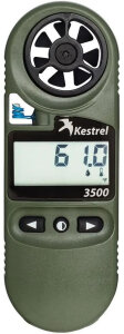 Kestrel 3500NV Taschen-Wettermessgerät | Oliv
