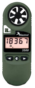 Kestrel 3500NV Taschen-Wettermessgerät | Oliv