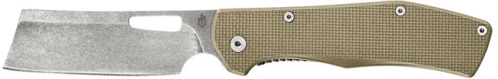 Gerber Flatiron Cleaver G10 folding knife - Desert Tan