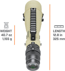 Bushnell Elite Tactical 8-40x60 Spektiv | TREMOR 4 Absehen | ED-Glas