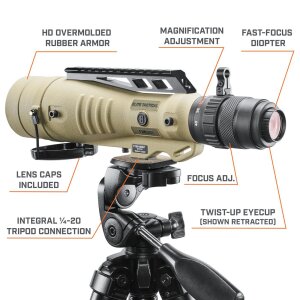 Bushnell Elite Tactical 8-40x60 Spektiv | TREMOR 4 Absehen | ED-Glas