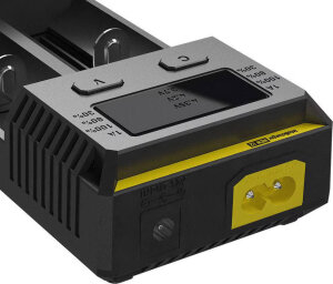 Nitecore NEW i2 Chargeur multiple | 2 baies | Li-ion & Ni-MH
