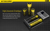 Nitecore NEW i2 Chargeur multiple | 2 baies | Li-ion & Ni-MH