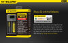 Nitecore NEW i2 Chargeur multiple | 2 baies | Li-ion & Ni-MH