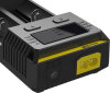 Nitecore NEW i2 Chargeur multiple | 2 baies | Li-ion & Ni-MH