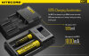 Nitecore NEW i2 Chargeur multiple | 2 baies | Li-ion & Ni-MH