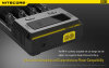 Nitecore NEW i4 Chargeur multiple | 4 baies | Li-ion & Ni-MH