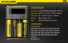 Nitecore NEW i4 Chargeur multiple | 4 baies | Li-ion & Ni-MH