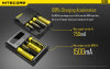 Nitecore NEW i4 Chargeur multiple | 4 baies | Li-ion & Ni-MH