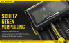 Nitecore D4 Digicharger Chargeur numérique | 4 baies | Li-ion & Ni-MH