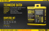 Nitecore D4 Digicharger Chargeur numérique | 4 baies | Li-ion & Ni-MH