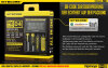 Nitecore D4 Digicharger Chargeur numérique | 4 baies | Li-ion & Ni-MH