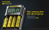 Nitecore UM4 Chargeur USB | 4 baies | Li-ion & Ni-MH