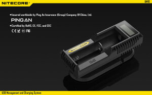 Nitecore UM10 Chargeur USB | Micro-USB | LCD