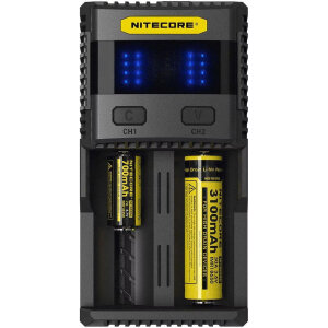 Nitecore SC2 SuperB Charger Battery Charger | 2 slots | Li-ion & Ni-MH