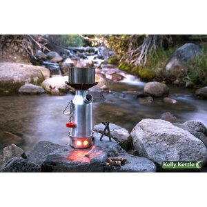 Kelly Kettle Base Camp Ultimate Kit 1.6l stainless steel