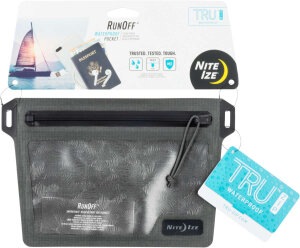 Nite Ize RunOff Pocket Pochette étanche | IP67 étanche | TRU Zip