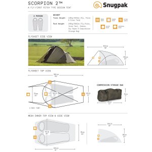 Tente Snugpak Scorpion 2