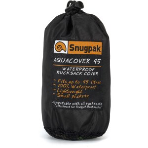 Snugpak Aquacover 45L noir - Sac à dos imperméable