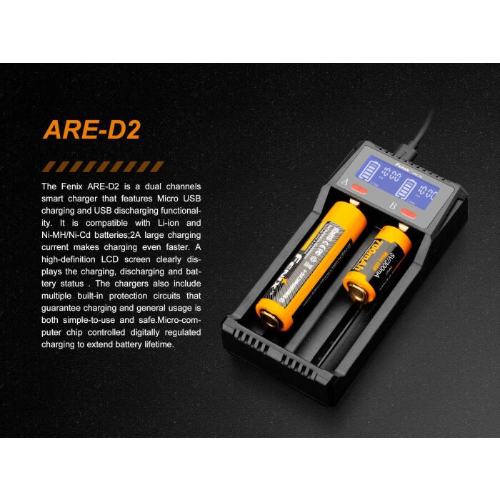 Fenix ARE-D2 USB-Ladegerät
