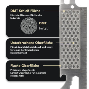 DMT EDC Sharp Diamant-Multitool | 9 Funktionen | 5CR Edelstahl
