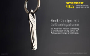 Nitecore NTK05 Mini Titanium Knife