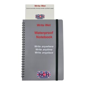 BCB Waterproof Notebook A5 | 50 Pages | Pen Loop