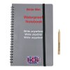BCB Waterproof Notebook A5 | 50 Pages | Pen Loop