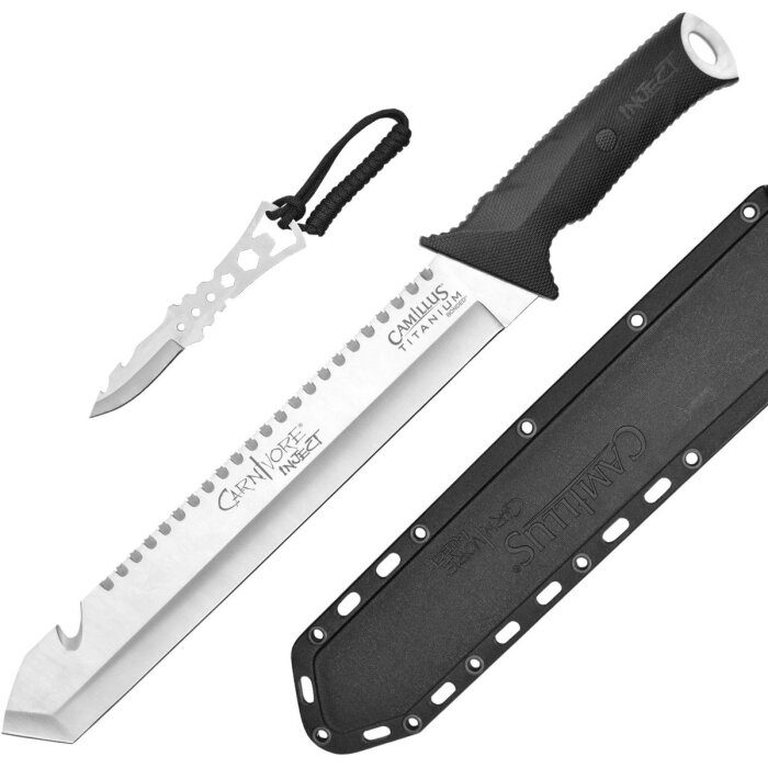 Camillus Carnivore Inject Machete with Survival Tool