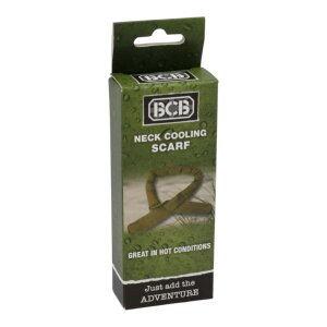 BCB Neck Cooling Scarf Khaki | Cooling Scarf | Instant Cooling