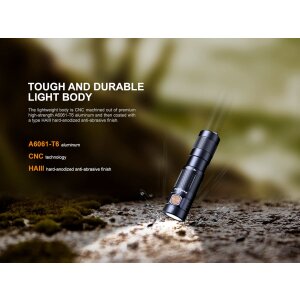 Fenix E09R Mini-Taschenlampe