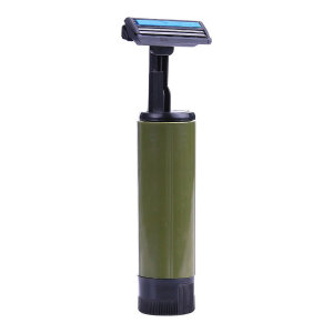 BCB Twist Razor Olive | Compact Razor | Outdoor Hygiene