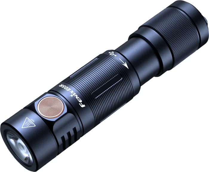 Fenix E05R mini flashlight black