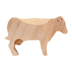 Wood carving set Swiss cow «Linda»