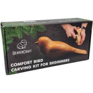 BeaverCraft «Comfort Bird» - Holzschnitzset Vogel
