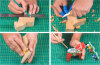 BeaverCraft Dala Horse Holzschnitzset | Lindenholz | Dalahäst