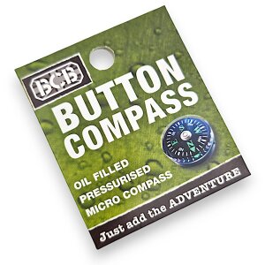 BCB Explorer Button Compass - Boussole micro