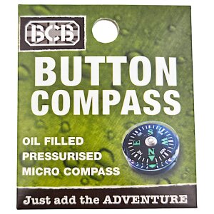 BCB Explorer Button Compass - Boussole micro