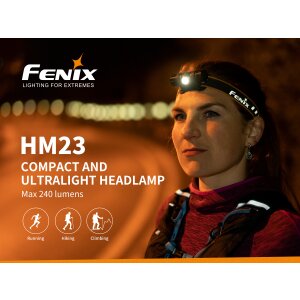 Fenix HM23 LED Stirnlampe